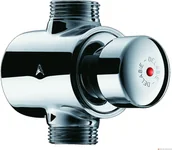 Baterie wannowe i prysznicowe - Delabie Tempostop 749000 - miniaturka - grafika 1