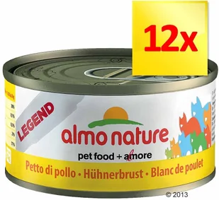 Almo Nature Classic/Legend Kot - Kurczak i dynia 70g 5034H] - 8001154101461 - Mokra karma dla kotów - miniaturka - grafika 3