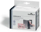 Środki i akcesoria czyszczące do komputerów - Durable SUPERCLEAN nasączone Ściereczki do plastiku, 50 szt. - miniaturka - grafika 1