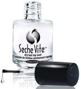 SECHE Top Coat Vite Szybkoschnący Utwardzający Lakier Nawierzchniowy 14ml - Utwardzacze do paznokci - miniaturka - grafika 6
