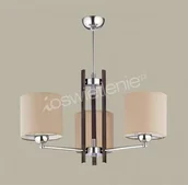 Lampy sufitowe - Jupiter BOSTON CHROM VENGE 3 zwis - Żyrandol/ lampa wisząca 3x E27 (max 60W) 126 (1269-BT3) - miniaturka - grafika 1