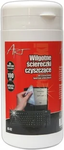 ART AS-02 ŚCIERECZKI CZYSZCZĄCE TERMOS 100SZT CZ AS-02 - Ściereczki, gąbki, czyściki - miniaturka - grafika 2