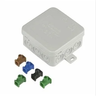 REV Ritter GmbH PUSZKA NATYNKOWA 75 X 75 X 37 MM, SZARA ZE ZŁĄCZKAMI - Gniazdka elektryczne REV Ritter GmbH PUSZKA NATYNKOWA 75 X 75 X 37 MM, SZARA ZE ZŁĄCZKAMI - Gniazdka elektryczne - miniaturka - grafika 1