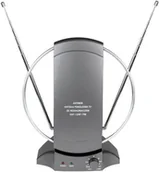 Anteny TV - Antena pokojowa TV, FM ze wzmacniaczem - miniaturka - grafika 1