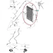 Części i akcesoria do maszyn rolniczych - NEW HOLLAND / CASE CHŁODNICA OLEJU T8000 - 84230098 - miniaturka - grafika 1