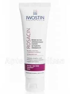 Iwostin Rosacin Krem na noc zmniejszający rumień 40ml - Kremy do twarzy - miniaturka - grafika 2