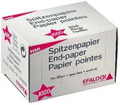 Pozostałe akcesoria fryzjerskie - Efalock , papierki do trwałej i stylingu, 50x77 mm, 1000 sztuk - miniaturka - grafika 1