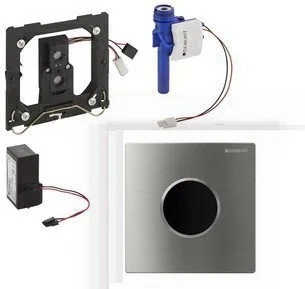 Geberit zawór spłukujący elektroniczny do pisuaru zasilanie 230 V Sigma10 116.02 - Spłuczki - miniaturka - grafika 2