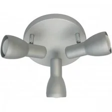 Candellux PICARDO PLAFON 3X40W E14 SZARO SREBRNY 98-44242 - Lampy sufitowe - miniaturka - grafika 2