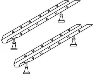 Ravak Stelaż Avocado KONCEPTY GPX2240031 - Nogi i stelaże do wanien - miniaturka - grafika 3