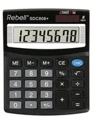 Kalkulatory - Rebell SDC808+ - miniaturka - grafika 1