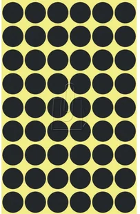 Avery Zweckform Etykiety ZF Q12 3140 czarne kółka - Etykiety do drukarek - miniaturka - grafika 3