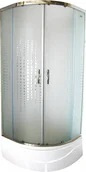 Kabiny prysznicowe - Durasan Parma Dekor WK 90 + brodzik - miniaturka - grafika 1