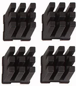 Imadła i ściski - Bessey Zestaw 4 klocków pozycjonujących KP - miniaturka - grafika 1