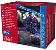 Pozostałe oświetlenie - Konstsmide 3751 500 siatka świetlna LED (120 kolorowych diod zewnętrzny transformator, 1,5 x 2,5 m metrów, 24 V, 3.6 W, czarny przewód) (3751-500) - miniaturka - grafika 1