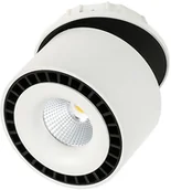 Oprawy, klosze i abażury - Italux Oprawa do wbudowania SEVILLA ROUND RECESSED SL7560/28W 3000K WH+BL - miniaturka - grafika 1