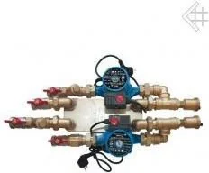 Kratki.pl zestaw mosiężny Wymiennikowo-pompowy 20 uszczelniony ZPW2K20/U - Akcesoria kominkowe - miniaturka - grafika 2