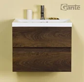 Szafki łazienkowe - Gante Szafka z umywalką 60/48 seria Elegante AD - miniaturka - grafika 1