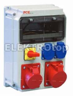 PCE POLSKA Rozdzielnica Stacjonarna 32/5 16/5 2GS R.0-1 bez zabezpieczeń - Rozdzielnie elektryczne - miniaturka - grafika 2