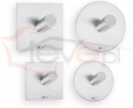 Wieszaki łazienkowe - Zack DUPLO zestaw 2 Haczyków kwadrat, firmy 40305 - miniaturka - grafika 1