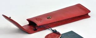 Wittchen 10-2-169-3 Etui na długopisy czerwony - Etui na długopisy i pióra - miniaturka - grafika 3