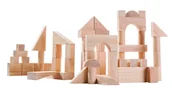Klocki - Plan Toys drewniane KLOCKI (50 szt) - miniaturka - grafika 1