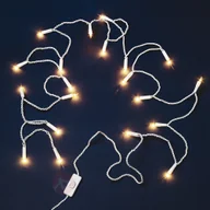 Oświetlenie świąteczne - Hellum Mini łańcuch świetlny z włącznikiem, 10-pkt. - miniaturka - grafika 1