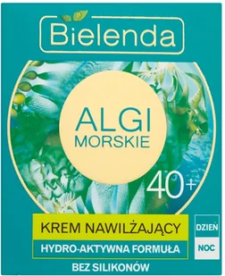 Bielenda Algi Morskie 40+ Hydro-aktywna Formuła Krem nawilżający dzień/noc 50ml - Kremy do twarzy Bielenda Algi Morskie 40+ Hydro-aktywna Formuła Krem nawilżający dzień/noc 50ml - Kremy do twarzy - miniaturka - grafika 1
