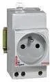 Legrand Gniazdo modułowe 2P+Z 10/16A 250V na szynę G380 004280 004280 - Gniazdka elektryczne - miniaturka - grafika 4