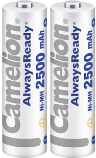 Camelion Always Ready Ni-MH HR6 akumulator (AA, 2500 mAh, zestaw 2 szt.) HR6 - Baterie i akcesoria - miniaturka - grafika 2