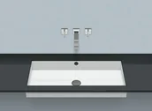 Umywalki - Alape UB ME750 75x420 3227701000 - miniaturka - grafika 1
