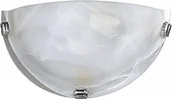 Lampy ścienne - Rabalux Kinkiet nowoczesna LAMPA ścienna ALABASTRO 3002 IP20 chrom Biały - miniaturka - grafika 1