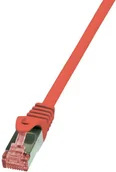 Patchcordy - LogiLink Kabel sieciowy CQ2054S CAT 6 S/FTP AWG 27/7 RJ45 2 m Czerwony - miniaturka - grafika 1