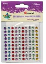 TITANUM Kryształki TITANUM okrągłe mix 307922 - Pasmanteria - miniaturka - grafika 3