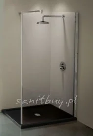 Novellini Kuadra H Ścianka Walk in 117-120x200 cm KUADH120-1K - odbiór osobisty: Kraków, Świebodzin - Ścianki i drzwi prysznicowe - miniaturka - grafika 2