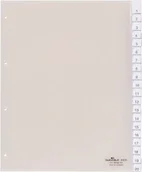 Zakładki indeksujące - Durable Przekładki zgrzane A4 wymienne indeksy A-Z 0-20 - miniaturka - grafika 1