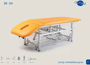 Techmed Rahabilitacyjny stół stacjonarny SR-3 / STUDIO E, H - Meble i wyposażenie gabinetów medycznych Techmed Rahabilitacyjny stół stacjonarny SR-3 / STUDIO E, H - Meble i wyposażenie gabinetów medycznych - miniaturka - grafika 1