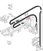 Części i akcesoria do maszyn rolniczych - CNH WĄŻ HYDRAULICZNY PODWÓJNY PRAWY 85816472 - miniaturka - grafika 1