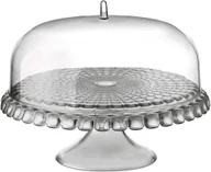 Tace i patery - Guzzini Etażerka na ciasto Tiffany antracytowa - miniaturka - grafika 1