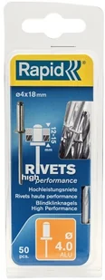 Rapid Nity wzmocnione  śr. 4 x 18 mm 50 szt. - Nity - miniaturka - grafika 2