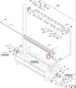 Części i akcesoria do maszyn rolniczych - CNH NÓŻ STAŁY SIECZKARNI 87318524 - miniaturka - grafika 1