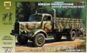 Zvezda Heavy German Cargo Truck L 4500 S - Modele do sklejania - miniaturka - grafika 2