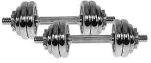 HMS Sztangielki w walizce chrome SJC-15 15 kg SJC-15 - Pozostały sprzęt siłowy - miniaturka - grafika 6