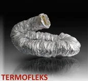 Rury i kanały wentylacyjne - Dospel TERMOFLEKS 200/5mb z izolacją (temp. 150C) 007-1575 - miniaturka - grafika 1