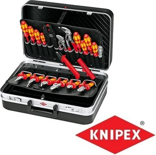 Knipex skrzynka z narzędziami zestaw - 20 narzędzi (00 21 20) - Skrzynki i torby narzędziowe - miniaturka - grafika 3