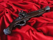 Repliki - broń - WŁOCHY OZDOBNY WŁOSKI GARŁACZ Z XVIIw - miniaturka - grafika 1