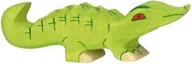 Figurki dla dzieci - Holztiger Mały Drewniany Krokodyl 80175 - miniaturka - grafika 1