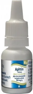 Aflofarm Aphtin płyn 200 mg/g 10 g - Produkty na nieświeży oddech - miniaturka - grafika 3