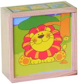 Klocki - Brimarex Klocki Drewniane Zwierzęta ZD-599 - miniaturka - grafika 1