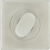 Szyldy i rozety - Domino Rozeta kwadratowa WC SNO4 STAL NIERDZEWNA Szyld EF SN04 WC - miniaturka - grafika 1